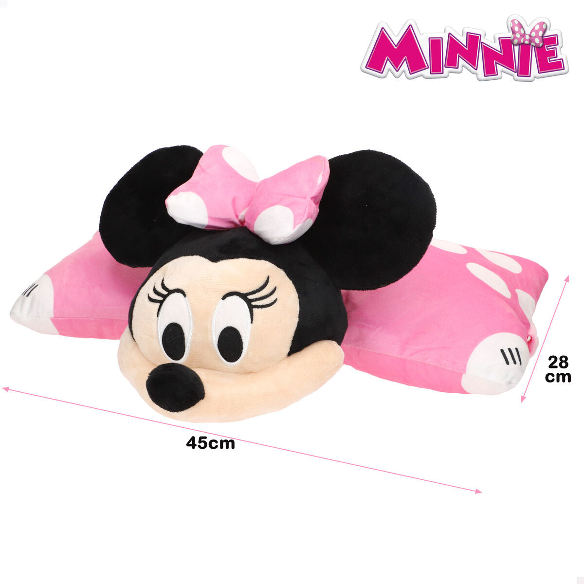 Jouet Peluche Minnie Mouse Polyester (4 Unités)
