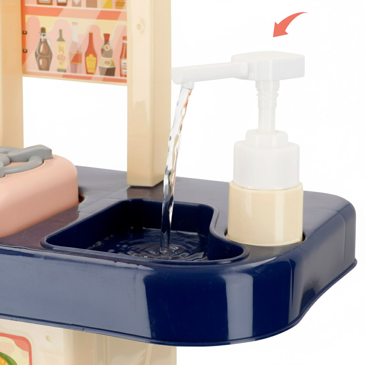 Cuisinière jouet Colorbaby 46 X 64 X 19 CM 11 Pièces (2 Unités)