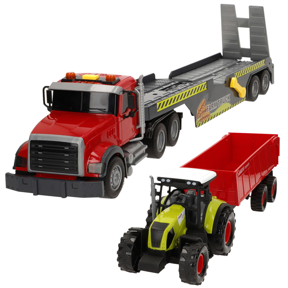 Camion Autotransporteur Speed & Go 53 X 15 X 10 CM (2 Unités)