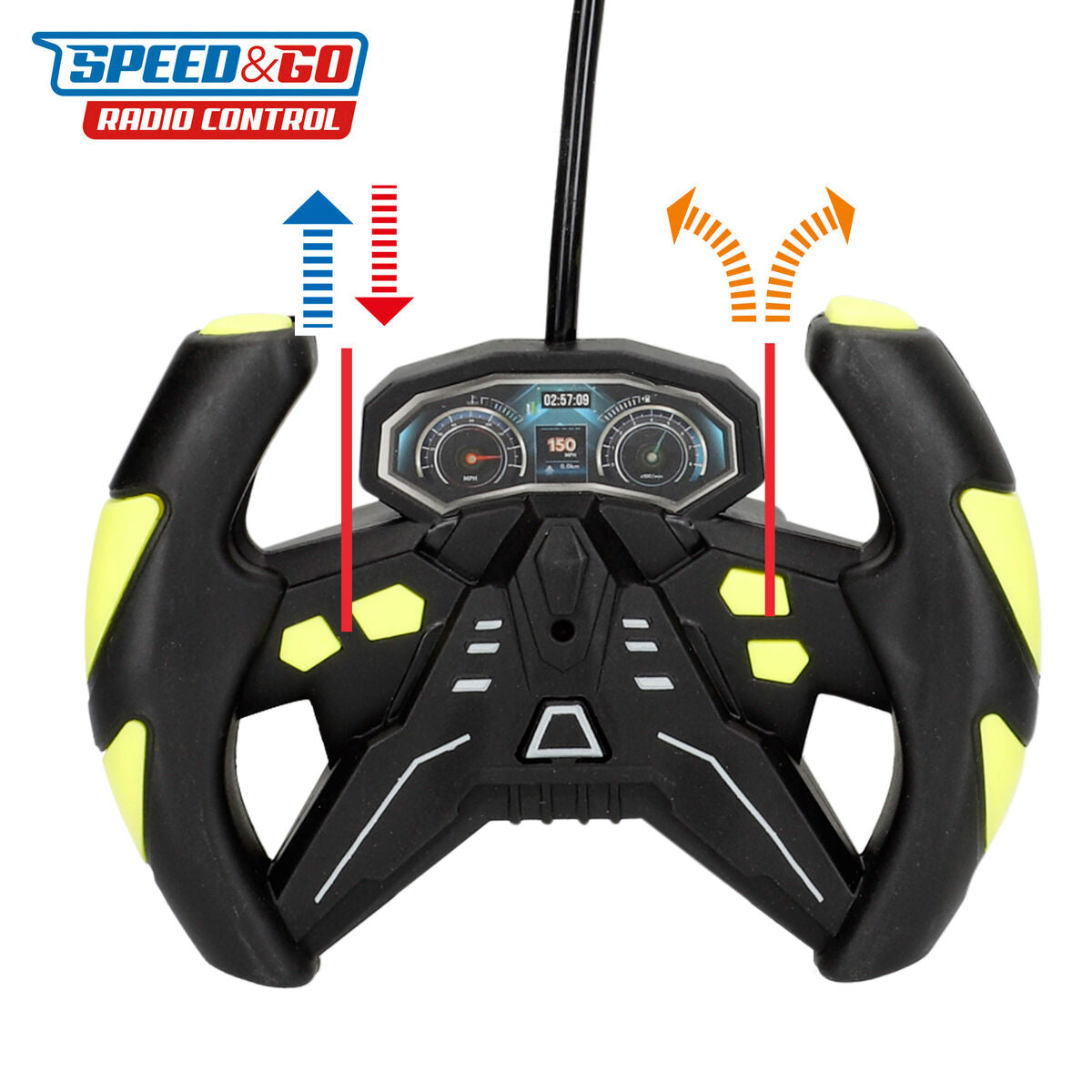 Voiture Télécommandée Colorbaby 19 X 5 X 13 CM (6 Unités)