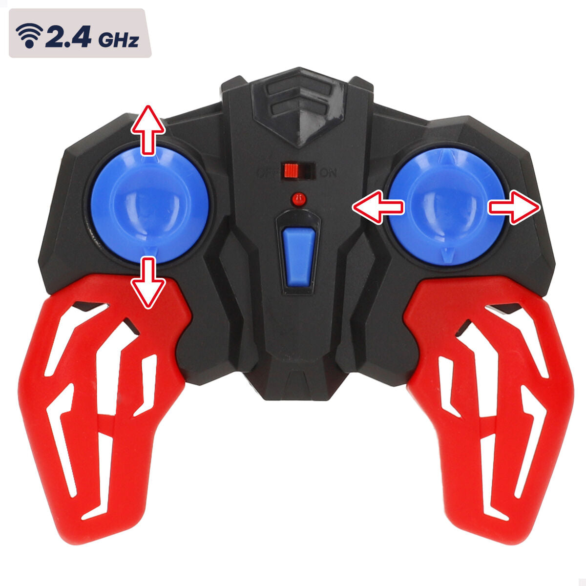 Voiture Télécommandée Speed & Go 15 x 11 x 15 cm (2 Unités)