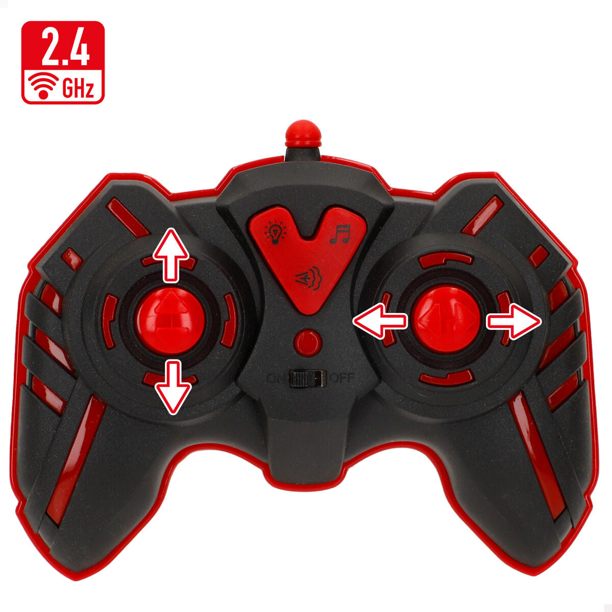 Voiture Télécommandée Speed & Go 1:16 23 X 15 X 19 CM (2 Unités)