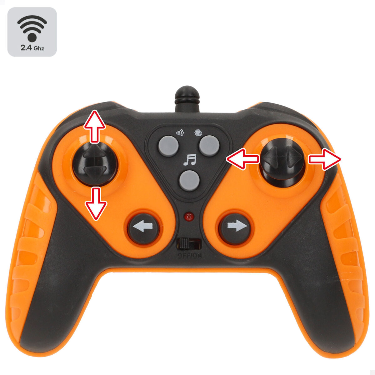 Voiture Télécommandée Speed & Go 23 X 8 X 15,5 CM (2 Unités)