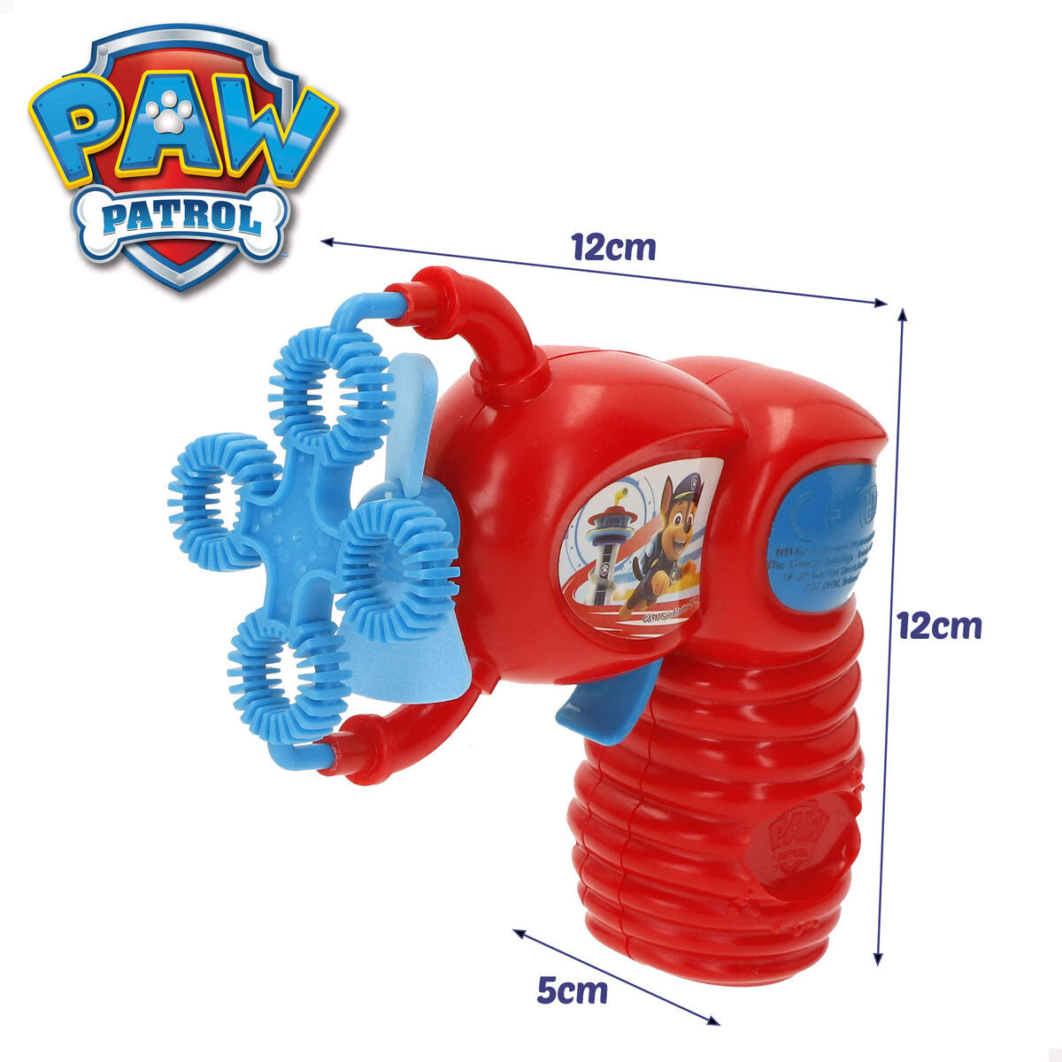 Jeu de Bulles de Savon The Paw Patrol 50 ml 12 x 12 x 5 cm (12 Unités)