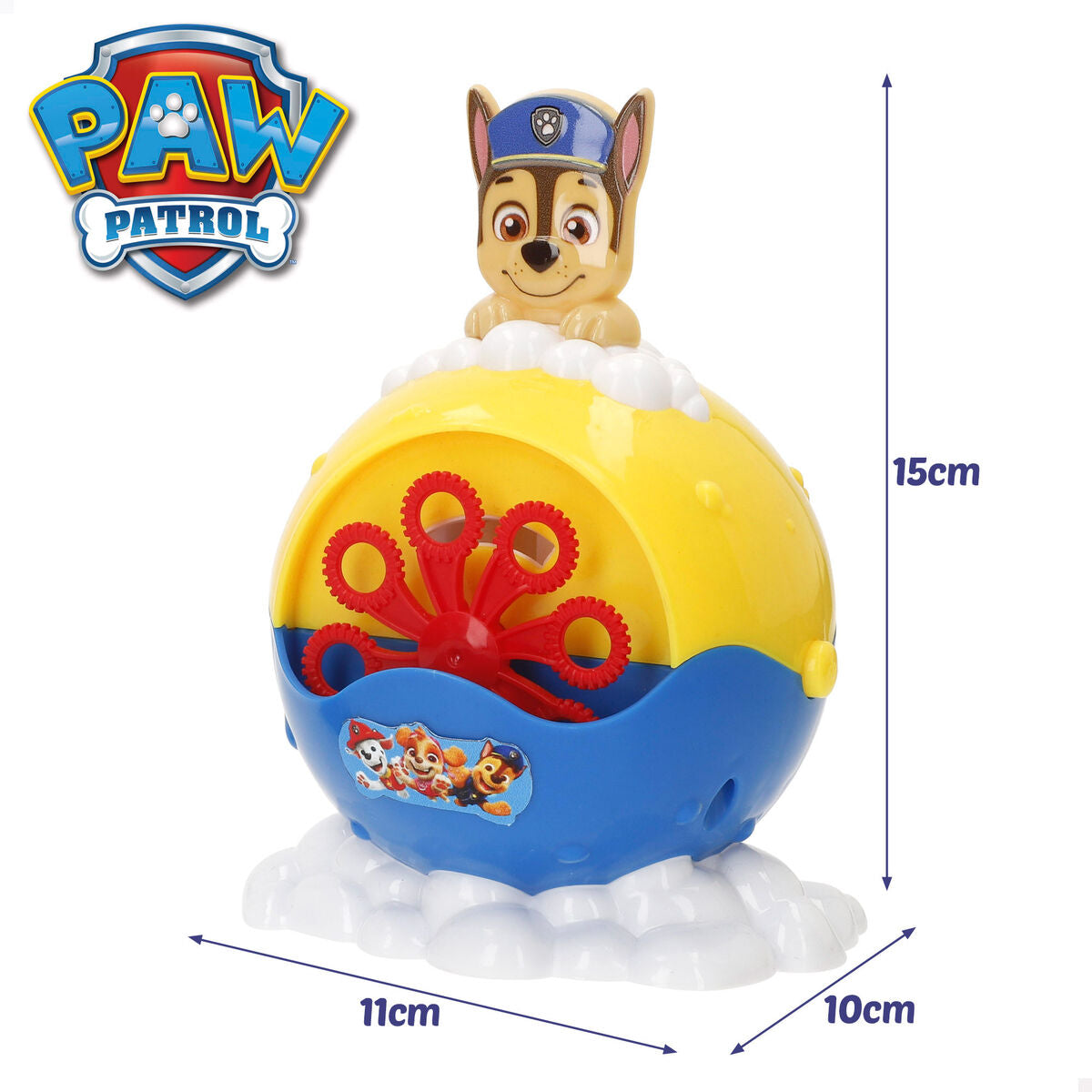 Jeu de Bulles de Savon The Paw Patrol 59 ml 11 x 15 x 10 cm (6 Unités)