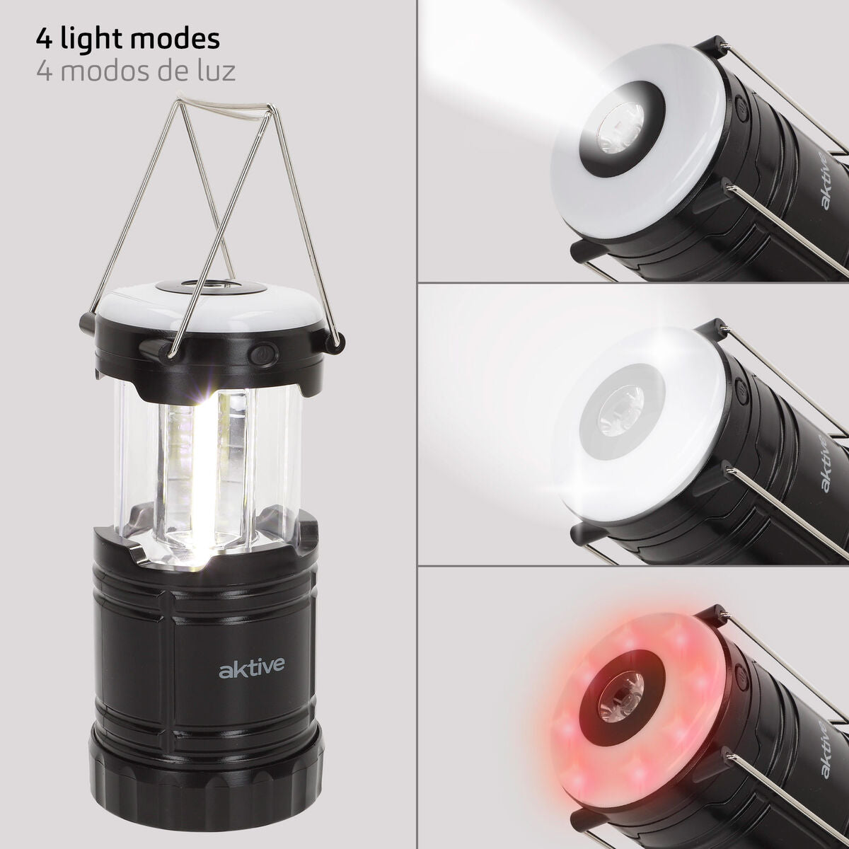 Lampe Torche Aktive Plastique Camping (6 Unités)