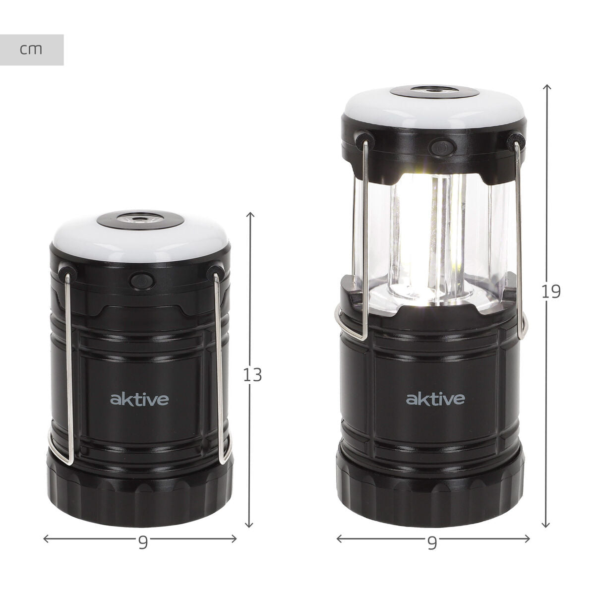 Lampe Torche Aktive Plastique Camping (6 Unités)