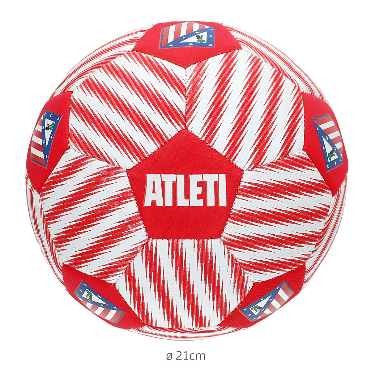 Ballon de Foot de Plage Atlético Madrid Taille 5 (12 Unités)