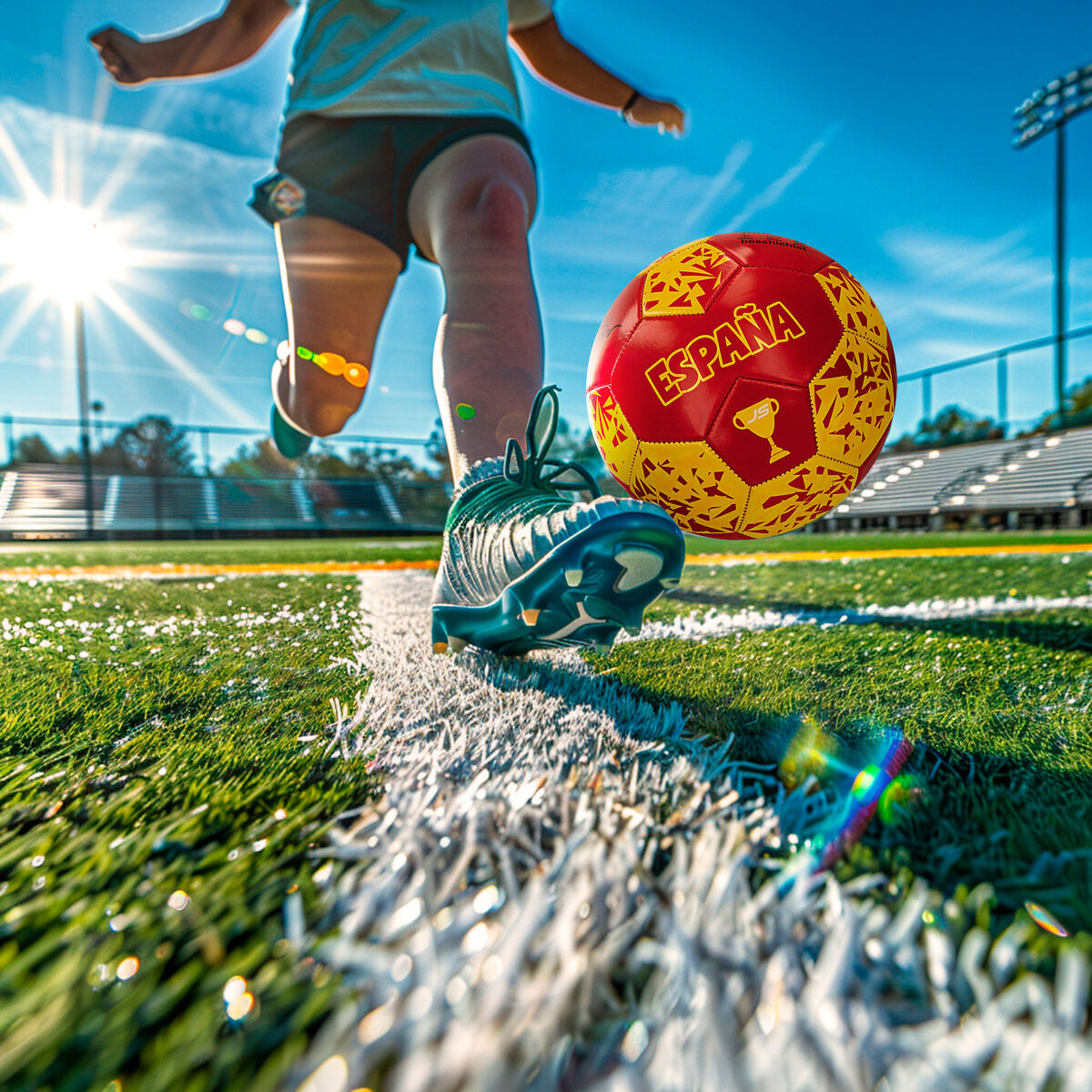 Ballon de Football John Toys España Taille 5 22 x 22 x 22 cm 12 Unités