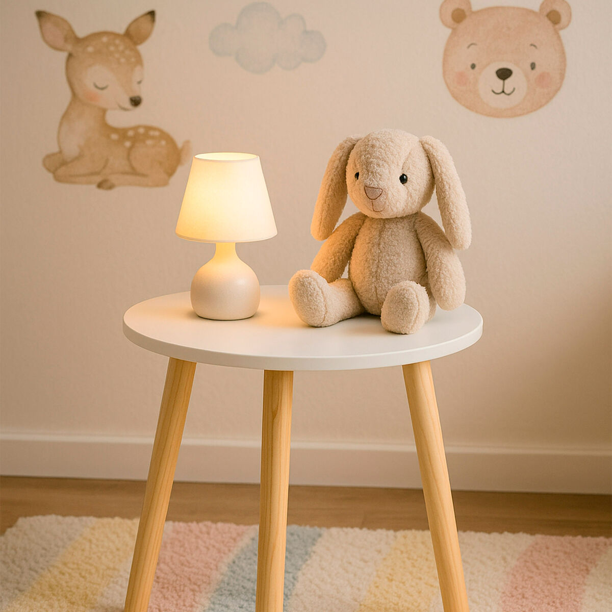 Table d'appoint Max Home Blanc 35 x 40 x 35 cm (6 Unités)