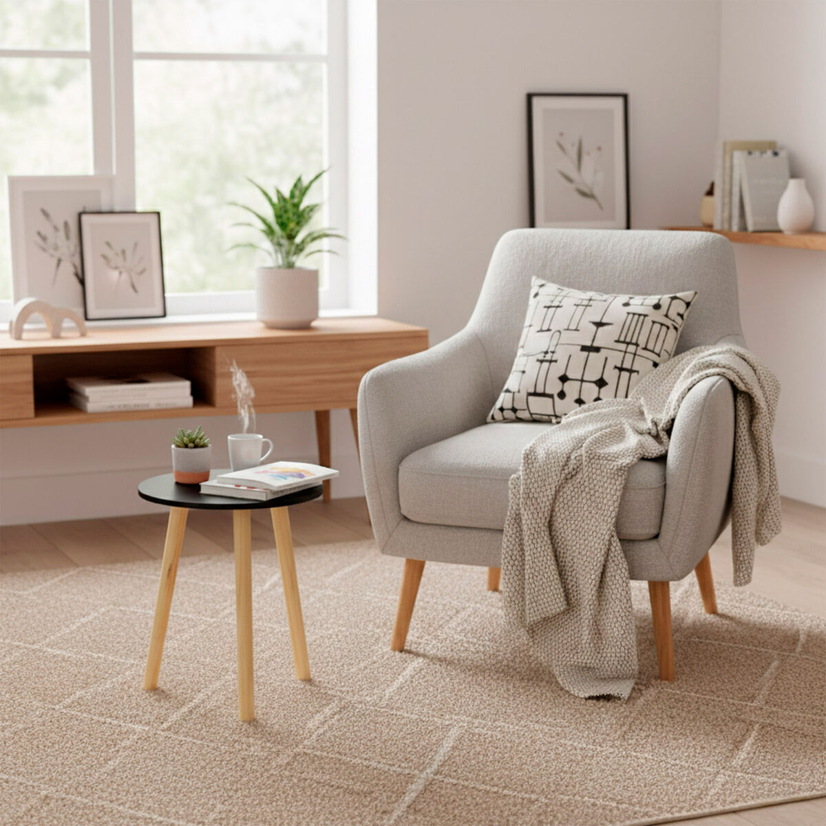 Table d'appoint Max Home 35 x 40 x 35 cm (6 Unités)