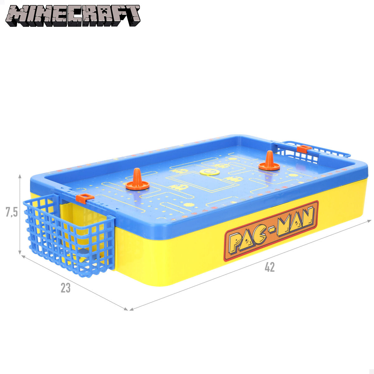Table de Hockey Pac-Man 42 X 7,5 X 23 CM (2 Unités)