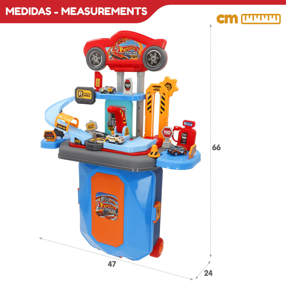 Garage Portable Speed & Go 47 X 66 X 24 CM (2 Unités)