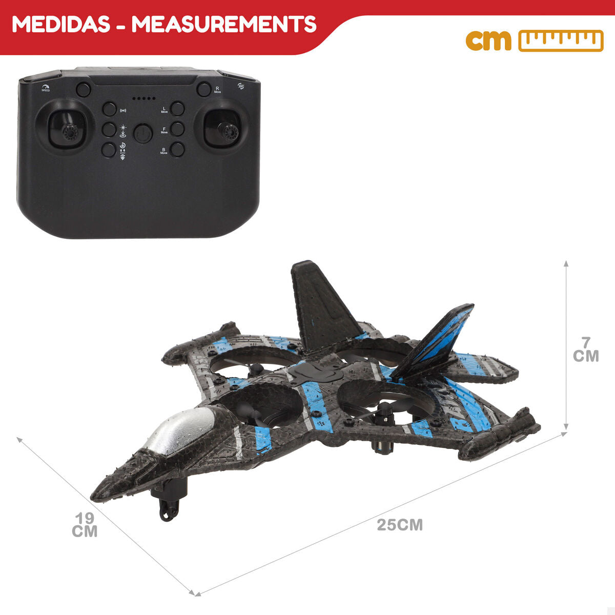 Avion Télécommandé Speed & Go 2 Unités