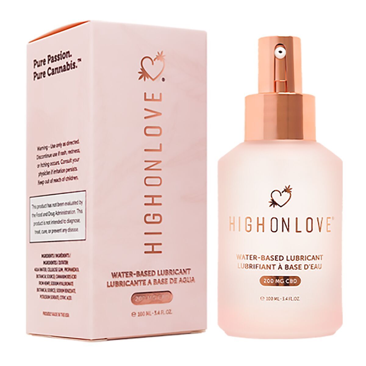 Lubrifiant Highonlove Sin aroma 100 ml 1 Pièce
