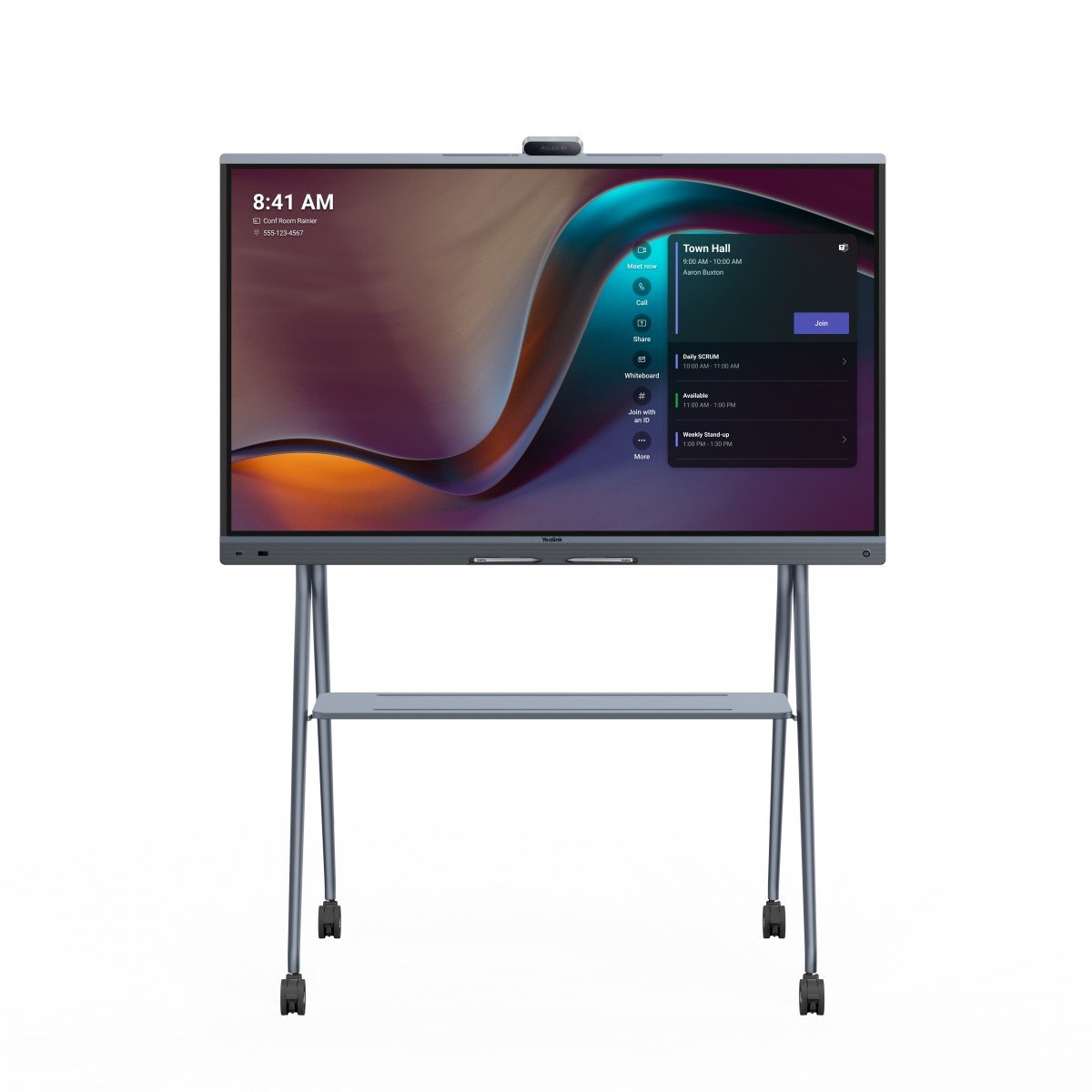 "Yealink MeetingBoard Pro tableau blanc interactif 190,5 cm (75"") 3840 x 2160 pixels Écran tactile"