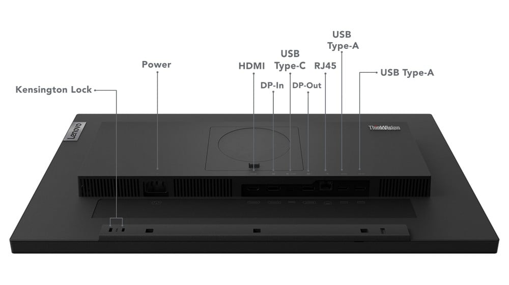 "Lenovo ThinkVision T24m-29 60,5 cm (23.8"") 1920 x 1080 pixels Full HD IPS Noir"