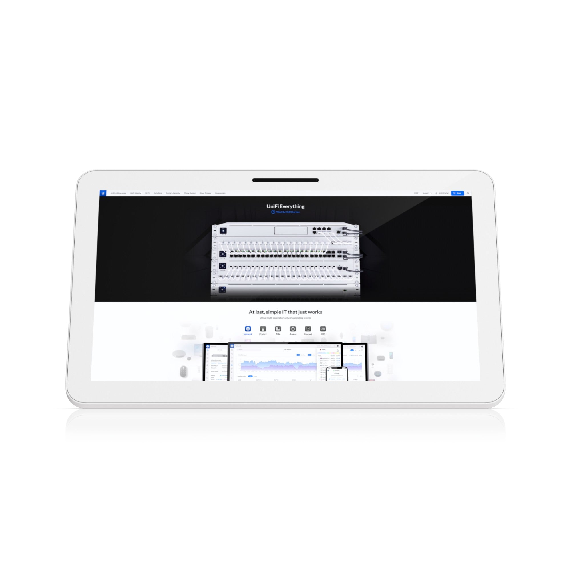 "Ubiquiti UC-Display Écran tactile géré POE 21"" UniFi Connect"