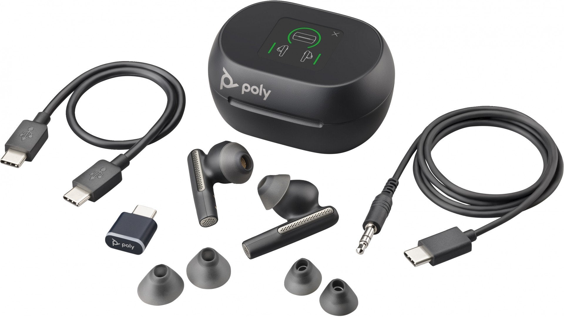 Poly VFree 60+CB Earbuds+BT700C+TSCHC