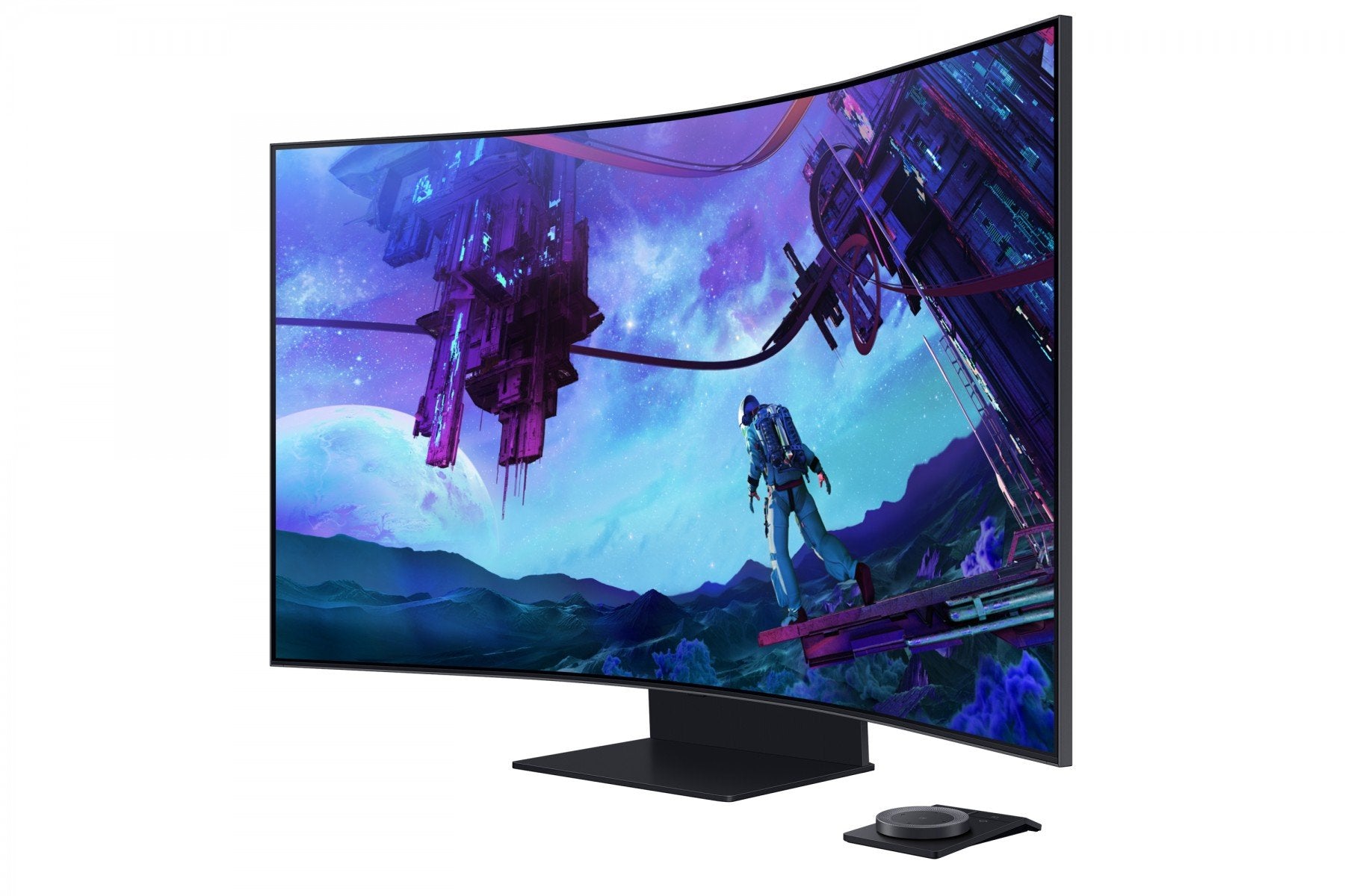 SAMSUNG LS55CG970NUXEN 55p UHD VA Odyssey Ark G97NB 165Hz 1ms SMART HDMI