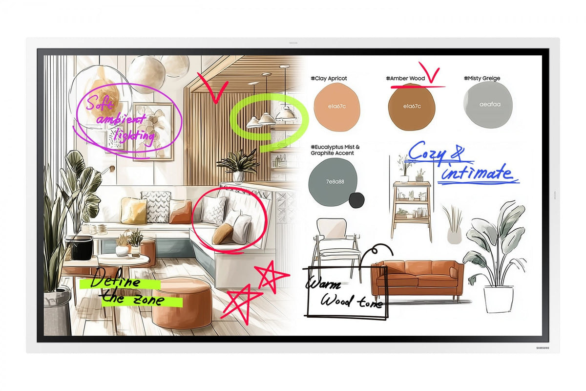Samsung Flip Pro 55" UHD WM55F-X