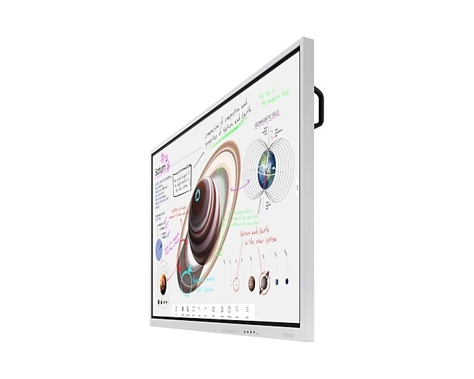 SAMSUNG WM85B Flip 4 85p Tactile Infrarouge UHD 3840x2160 16:9 300nit sans vitre 220nit avec vitre 16/7 3years