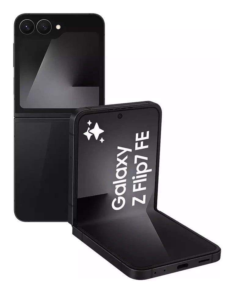 Samsung Z Flip 7 FE 5G 256GB Black - Déstockage - Neuf - Scéllé d'origine légèrement endommagé