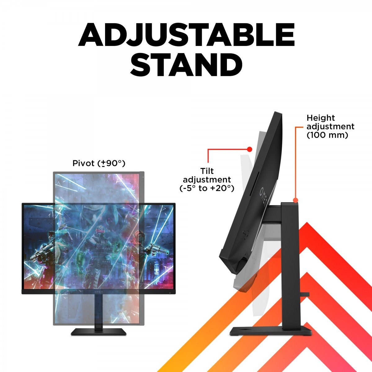 "OMEN by HP 27 inch FHD 240Hz Gaming Monitor - OMEN 27s écran plat de PC 68,6 cm (27"") 1920 x 1080 pixels Full HD LCD Noir"