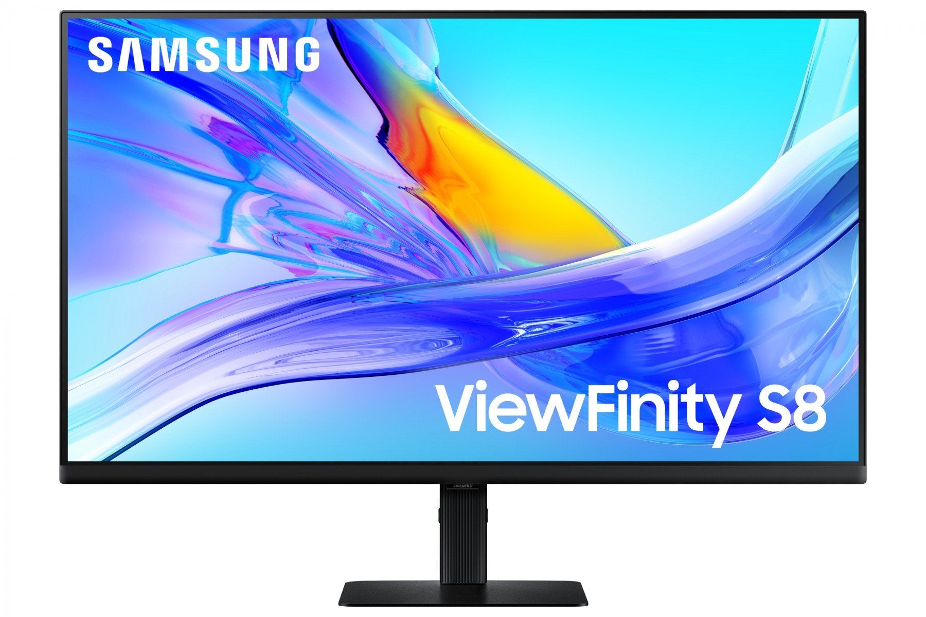 SAMSUNG ViewFinity S8 S32D800UBU - Ecran 32"- 4K - 3840 x 2160 UHD @ 60 Hz - VA- 350 cd/mÂ² -HDR10 - 5 ms - HDMI, DP, USB-C ,LAN ,KVM