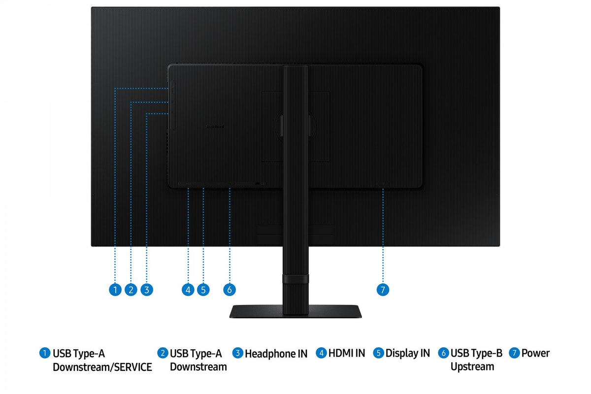 SAMSUNG ViewFinity S60D 32p WQHD IPS 100Hz 5ms HDMI cable in box