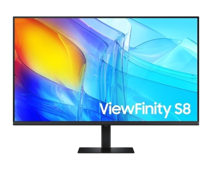 SAMSUNG ViewFinity S37D800U 37p 16:9 3840x2160 VA 5ms 350nits 60Hz HDR10 sRGB 100 HAS/Swivel/Tilt HDMI/DP/USB-C 90W LAN USB3