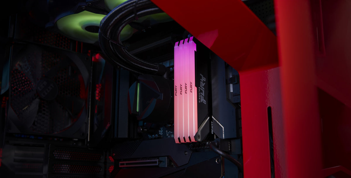 KINGSTON 32Go 3200MT/s DDR4 CL16 DIMM FURY Beast RGB
