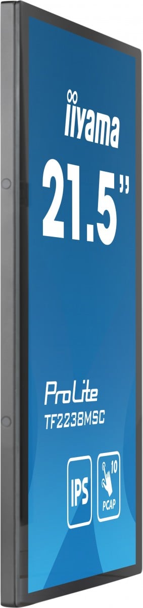 21.5" Bonded PCAP Bezel Free 10P Touch w