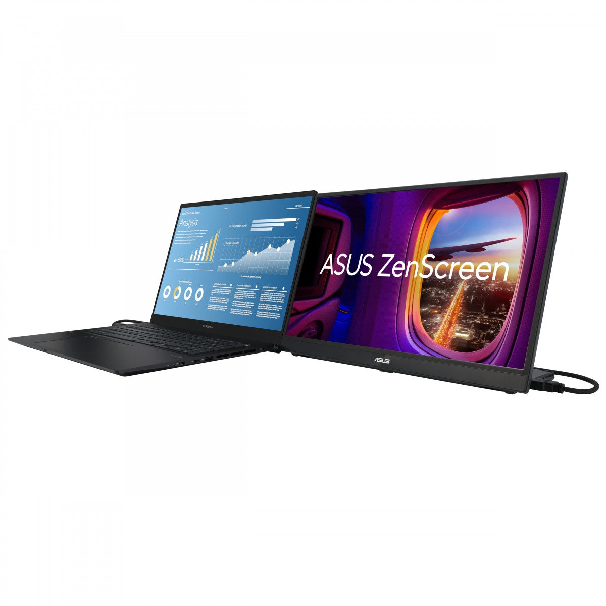 ASUS ZenScreen MB17AHG 17.3p IPS WLED 1920x1080 144Hz 300cd/m2 5ms HDMI USB Type-C