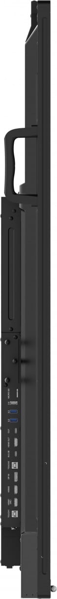 iiyama TE7515A-B1AG 75 pouces IFP élégant iiWare21E 3840x2160 UHD IPS Android 14 16/128 Go 2xHDMI DP 2xUSB-C VESA 800x400