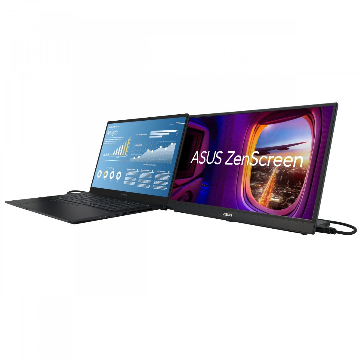 ASUS ZenScreen MB17AHG 17.3p IPS WLED 1920x1080 144Hz 300cd/m2 5ms HDMI USB Type-C