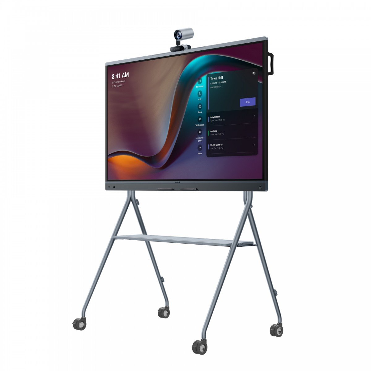 Yealink 1203671 MeetingBoard 86 Pro Écran 4K avec Android et Wi-Fi 6