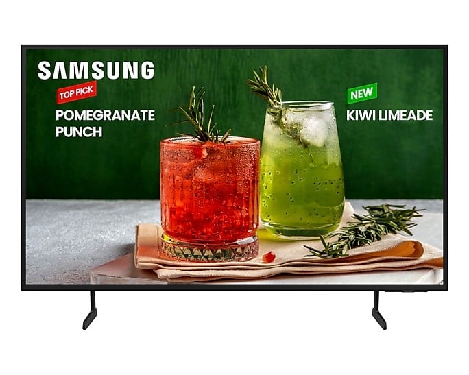 Samsung  43in, 16/7,250cd/m2, UHD, SOC Tizen + pied