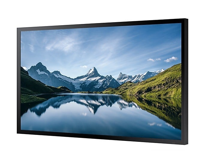 SAMSUNG OH46B 46p 16:9 IP56 rated display kit with protection glass integrated power box 3500nits HDBase-T 2xHDMI RS-232 USB