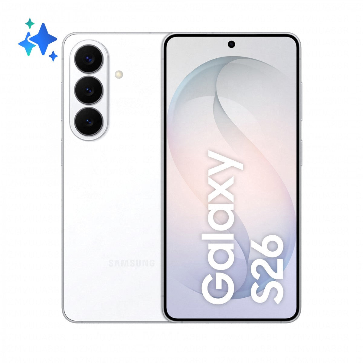 "Samsung Galaxy S26 16 cm (6.3"") Double SIM Android 16.0 5G USB Type-C 12 Go 256 Go 4300 mAh Blanc"