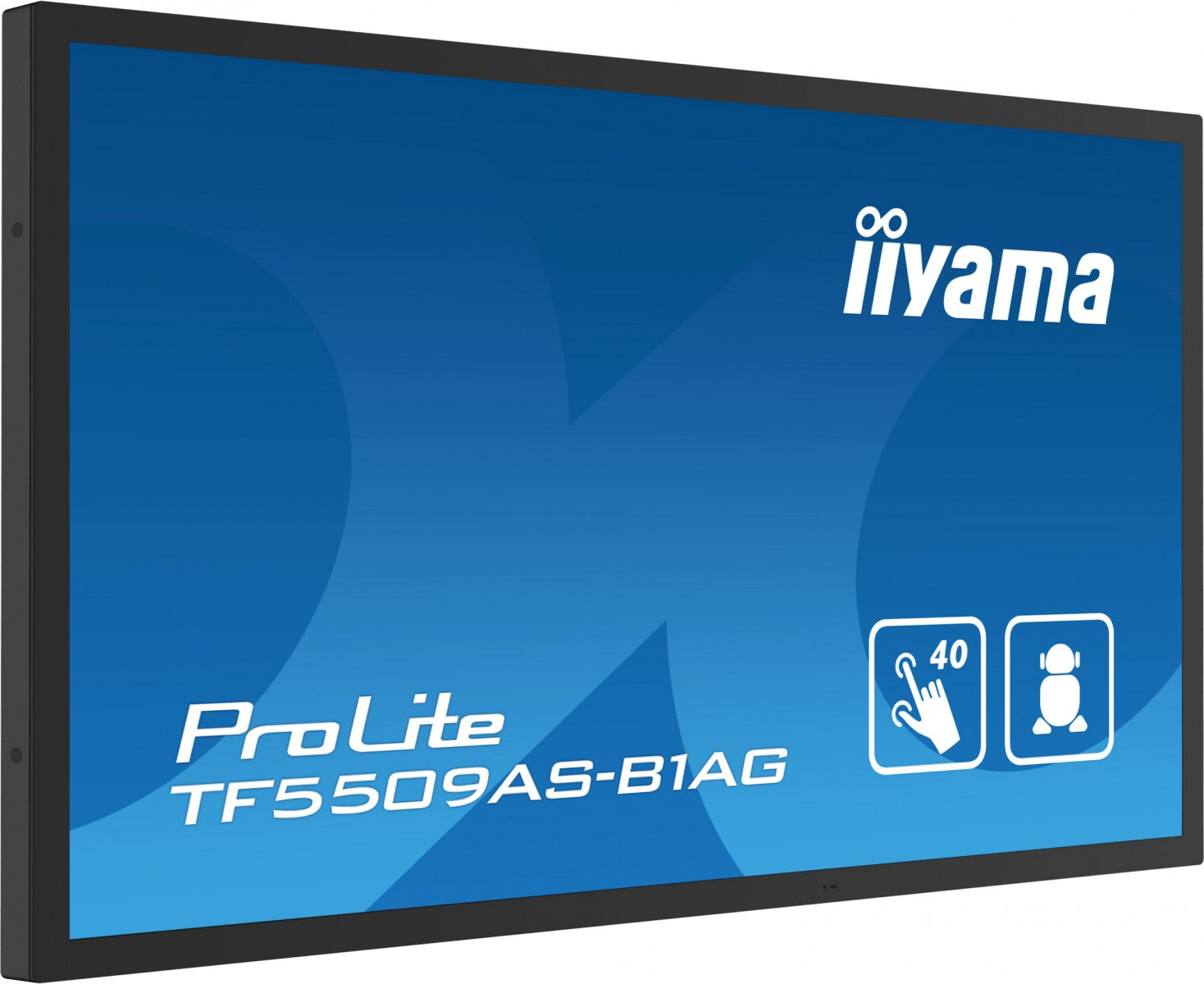 55" Bonded PCAP Anti-glare Bezel Free 40