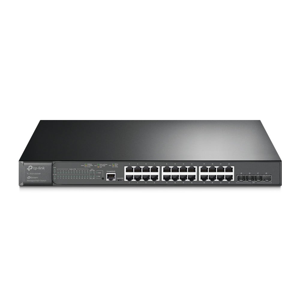 JetStream" 24-Port Gigabit and 4-Port 10