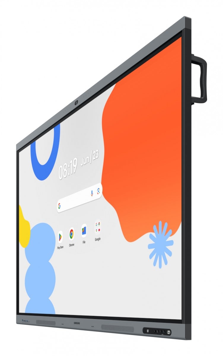 SAMSUNG WAFX-P Eboard WA86FX-P 86p Android 15 EDLA Octacore 16Go RAM 128Go storage UHD IR Touch 3xHDMI USB-C PD 65W 48Mpixel auto