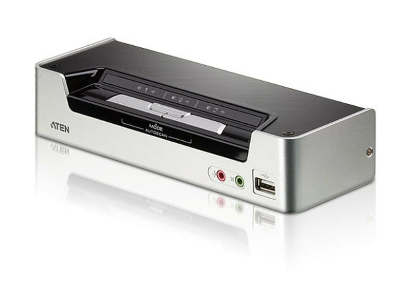 ATEN 2-Port USB HDMI/Audio KVMP Switch