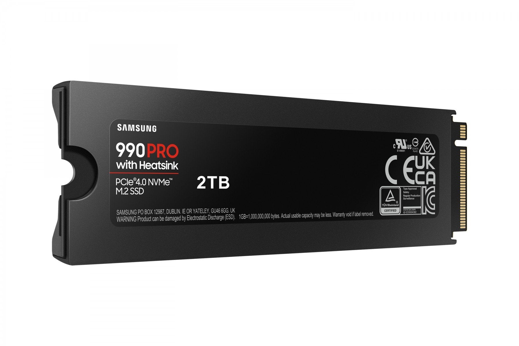 990 Pro M.2 NVMe 2TB+heatsink