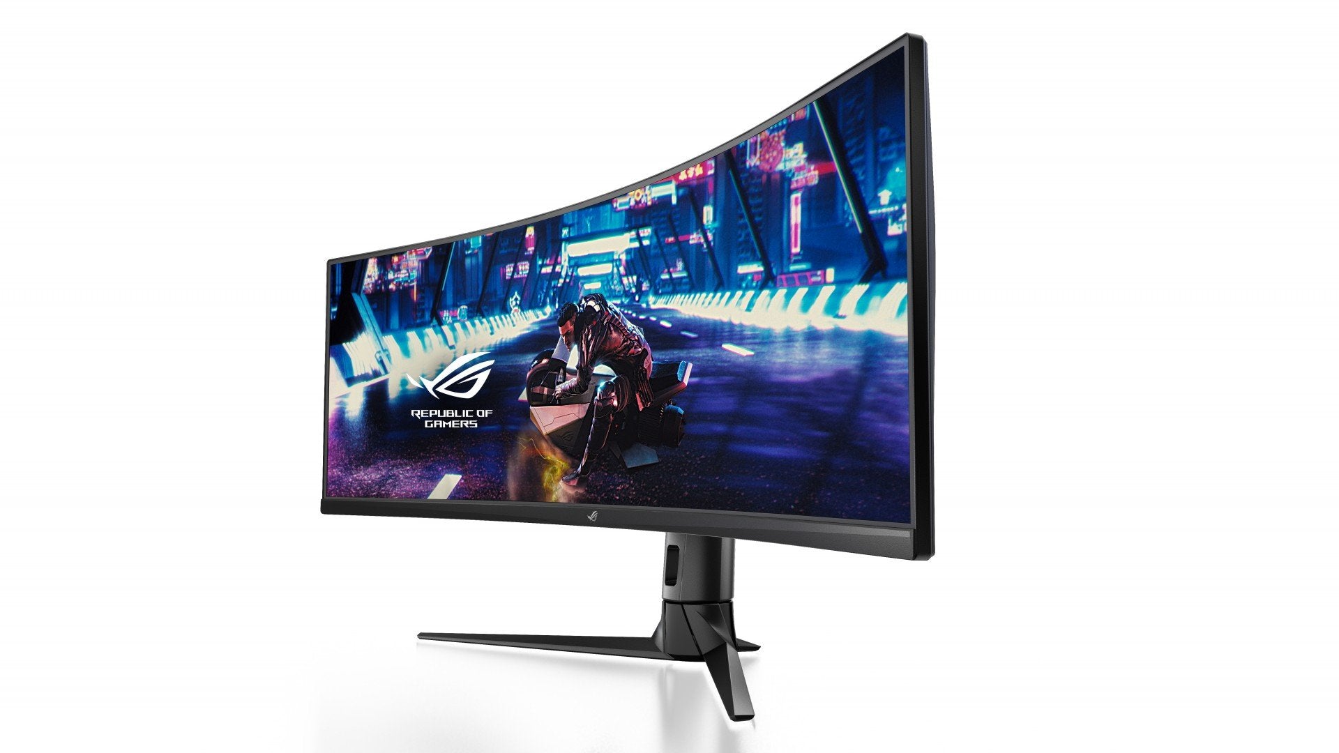 ASUS Display XG49VQ 49p Gaming Curved DFHD 144Hz 3840x1080 Freesync 2 HDR 4ms 21:9 USB HDMI DP Speaker