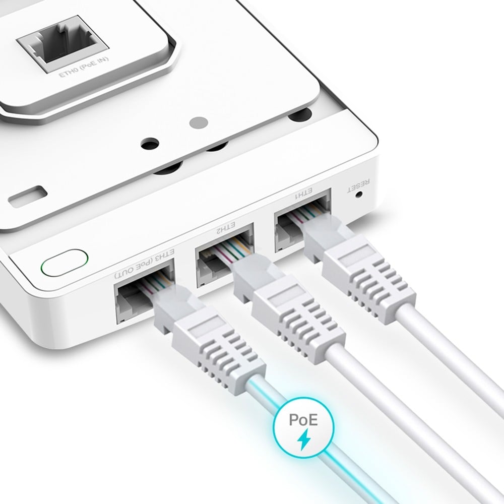 TP-LINK AX1800 Wall Plate WiFi 6 Access Point