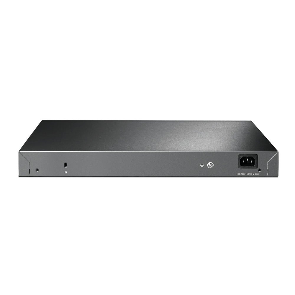 TP-Link JetStream TL-SG3452P commutateur réseau Géré L2/L3 Gigabit Ethernet (10/100/1000) Connexion Ethernet, supportant l'alimentation via ce port (PoE) 1U Noi