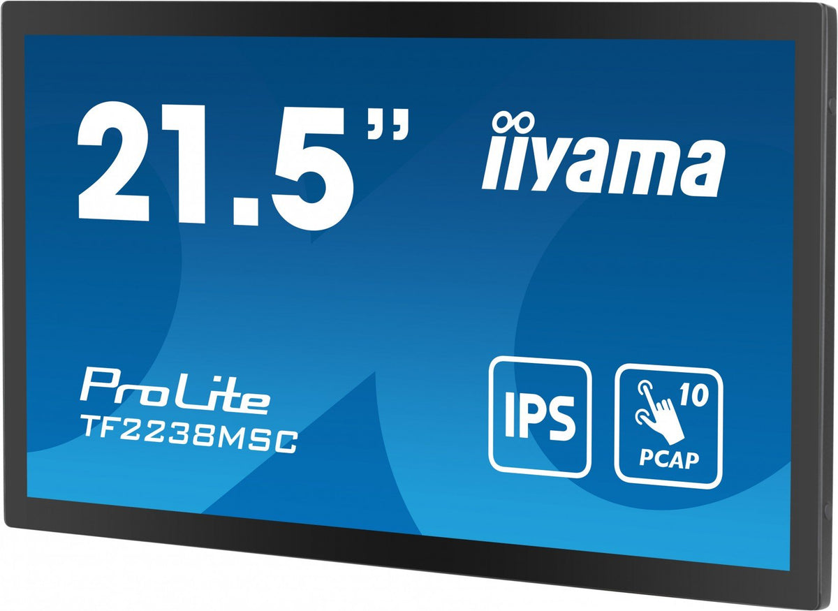 21.5" Bonded PCAP Bezel Free 10P Touch w