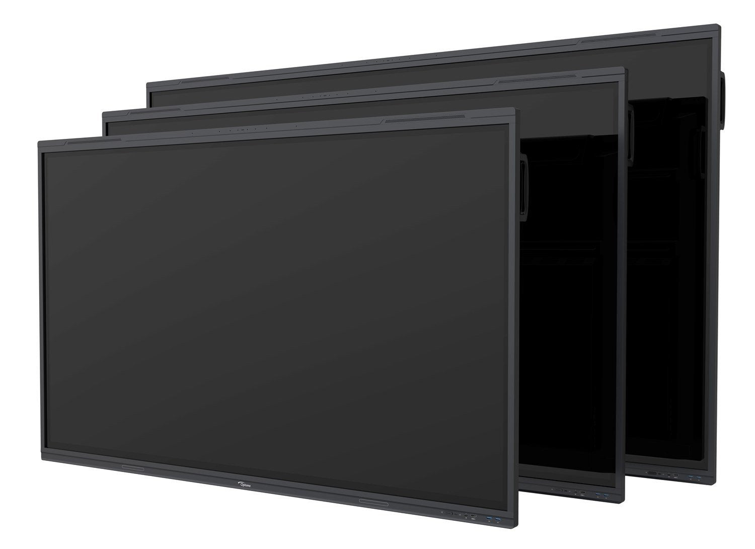 OPTOMA 5863RK 86p 400cd/m2 UHD Interactive 4K Multi-Touch-Display Android 13 Integrated Google Play Store